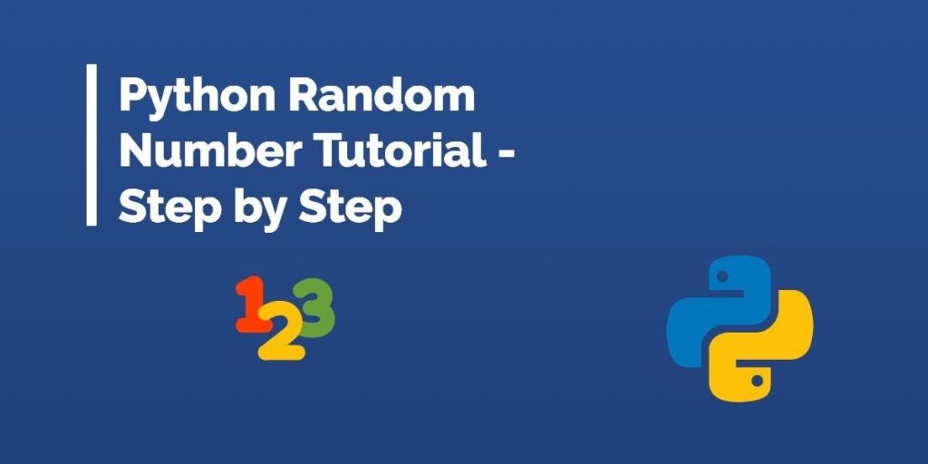 Python random number tutorial